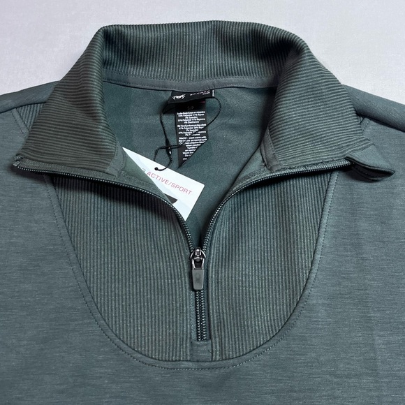 Spyder Ribbed Pullover Half Zip Softstreme Shirt NWT - Picture 6 of 6